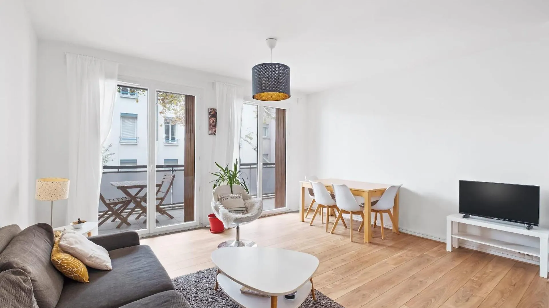Charming Apartment 4 Guests With Balcony Montchat Edouard Herriot location